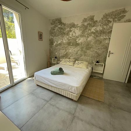 Azur Appart 4 Pers - Parking - Terrasse - 10Min Du Centre กาซีส์ ภายนอก รูปภาพ