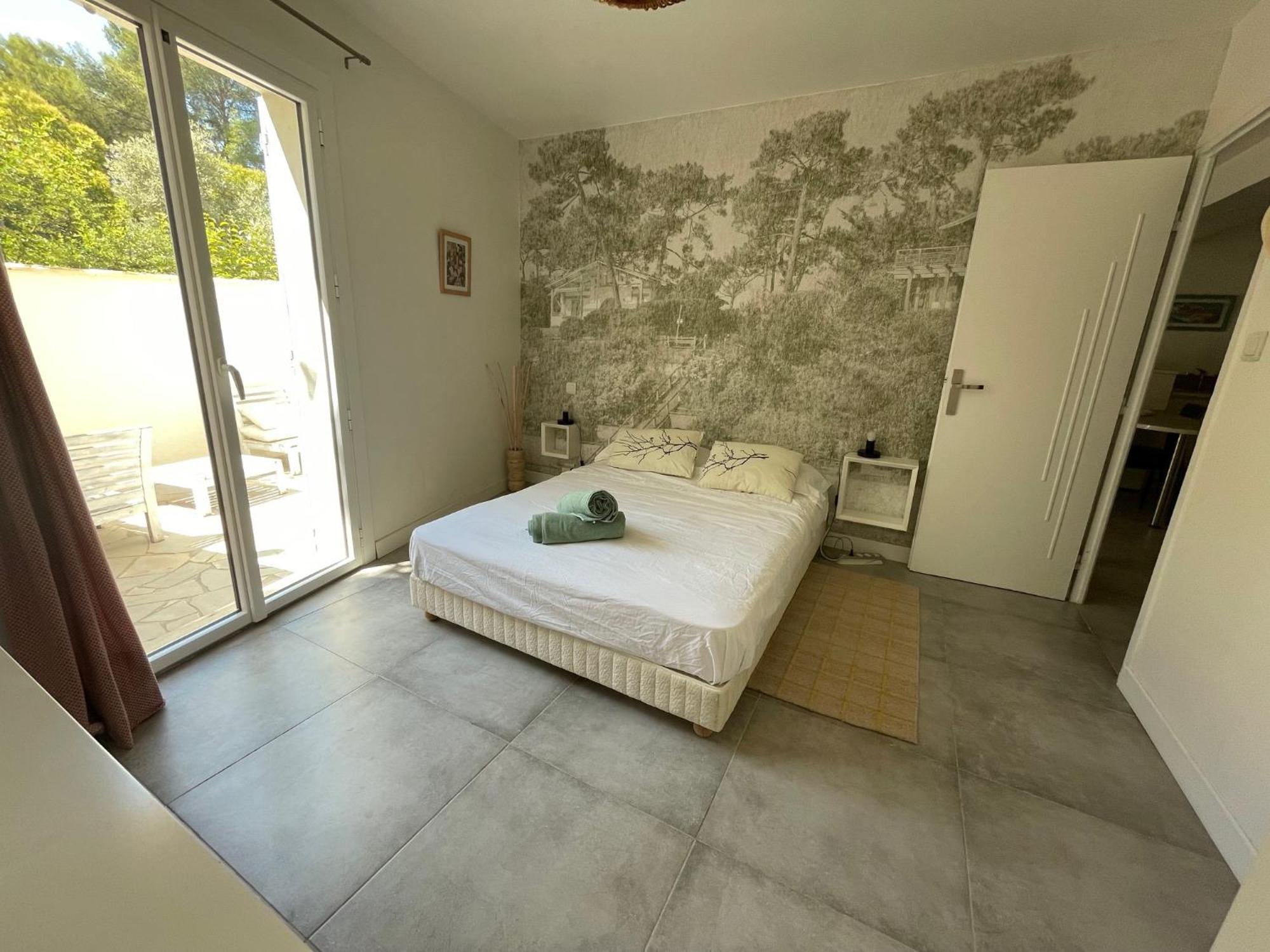 Azur Appart 4 Pers - Parking - Terrasse - 10Min Du Centre กาซีส์ ภายนอก รูปภาพ